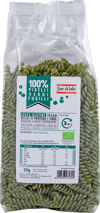 FIOR DI LOTO FUSILLI DI PISELLI BIO 250 G