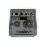 BJU050 ORECCHINI FIORE CRYSTAL STAINLESS STEEL
