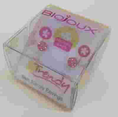 BJT0054 ORECCHINI SFERA CRYSTAL STAINLESS STEEL