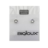 BJT3040 ORECCHINI CRYSTAL 4 STAINLESS STEEL