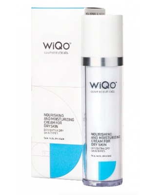 WIQO NOURISHING MOISTURIZING CREAM DRY SKIN 50 ML CREMA NUTRIENTE E IDRATANTE