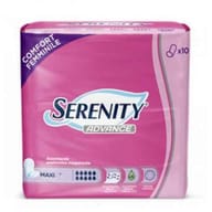 SERENITY ASSORBENTE ANATOMICO ADVANCE MAXI P L 10 PEZZI