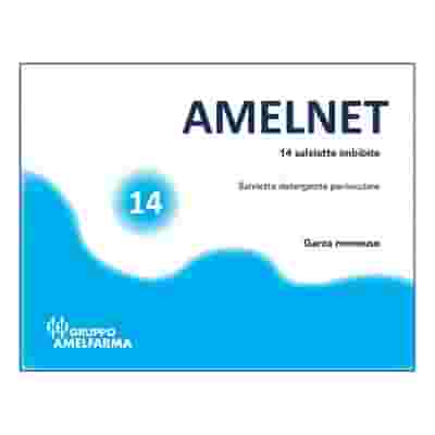 GARZE AMELNET MONOUSO 14 SALVIETTE