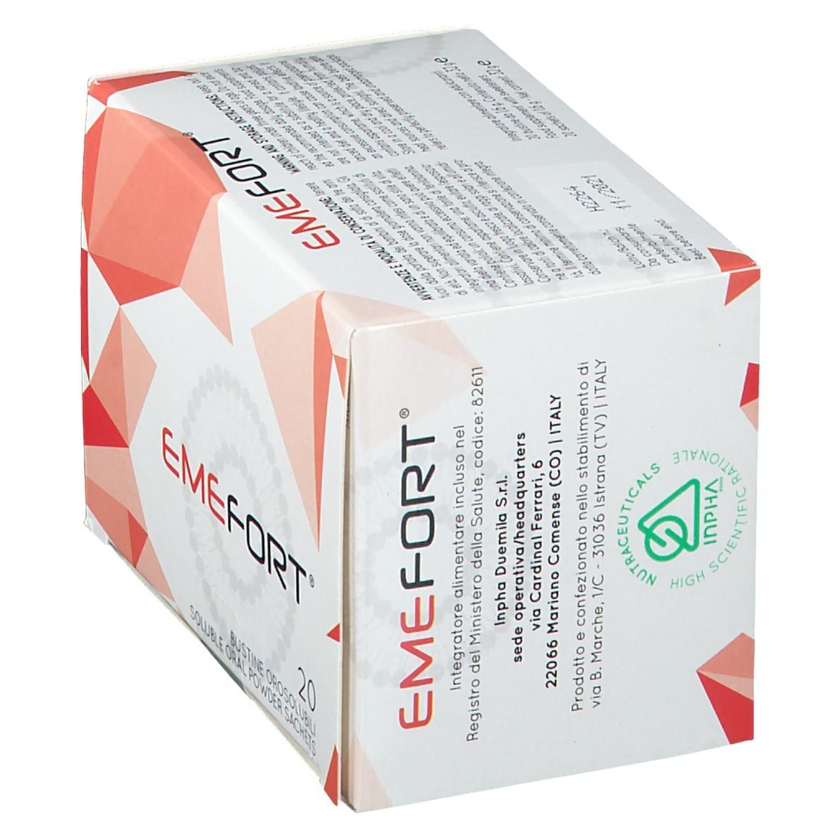 EMEFORT 20 BUSTINE MONODOSE OROSOLUBILI