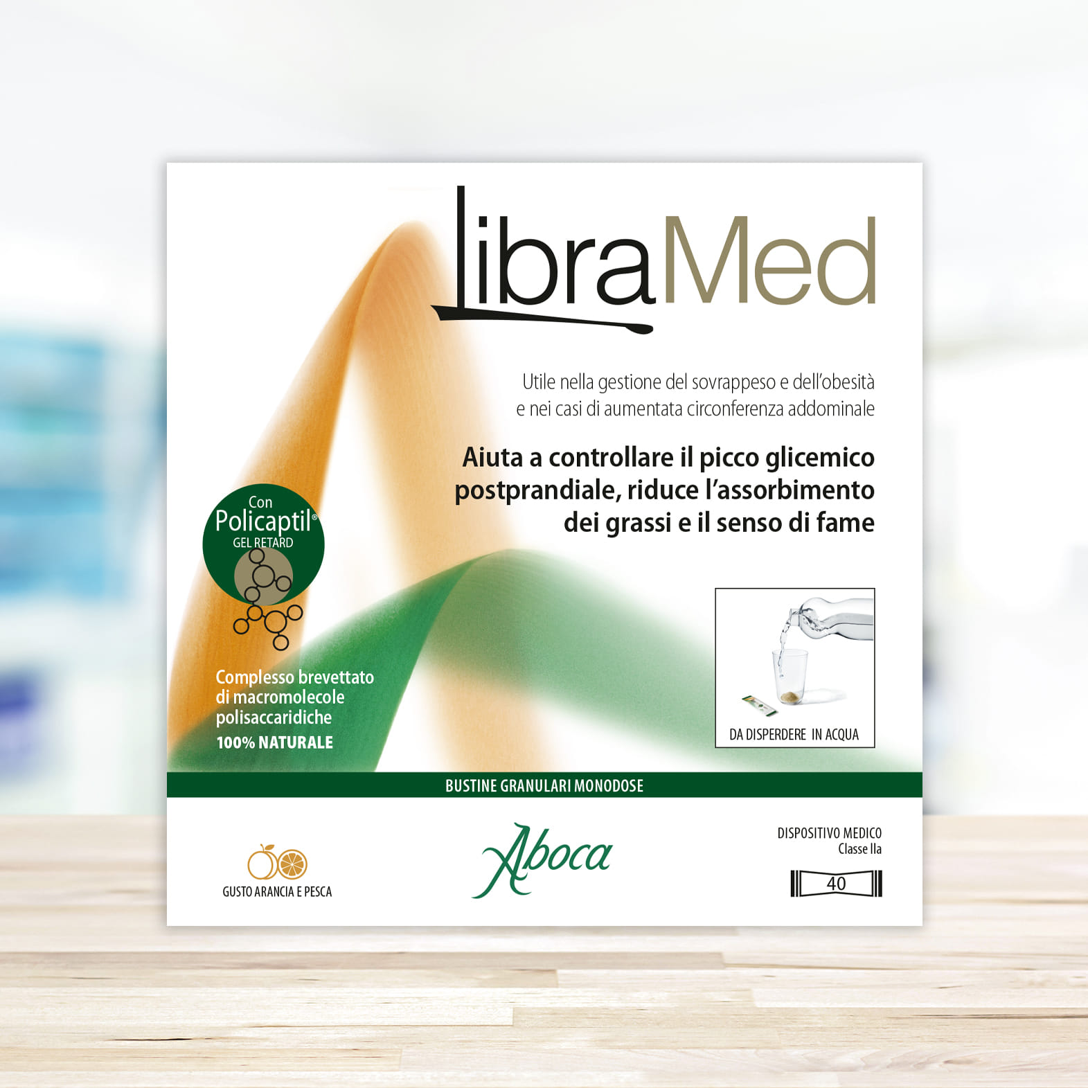 LIBRAMED FITOMAGRA 40 BUSTINE GRANULARI DA 2,35 G