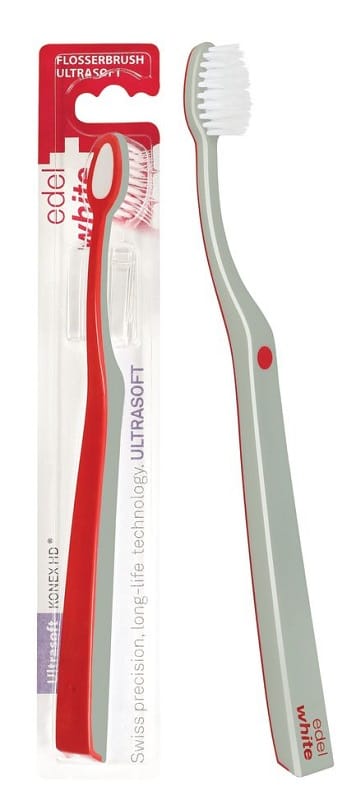 EDEL WHITE SPAZZOLINO ULTRASOFT FLOSSERBRUSH