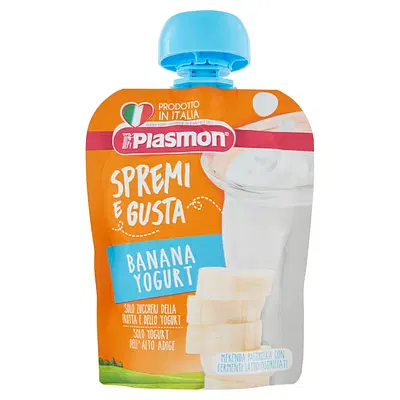 SPREMI E GUSTA BANANA YOGURT 85 G SPREMI E GUSTA BANANA YOGURT 85 G