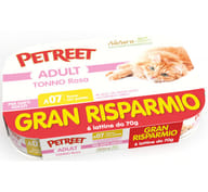 PETREET CAT A01  GR TONNO ROSA 6X70 G
