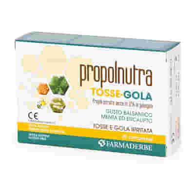 PROPOLNUTRA TOSSE GOLA 20 COMPRESSE MASTICABILI