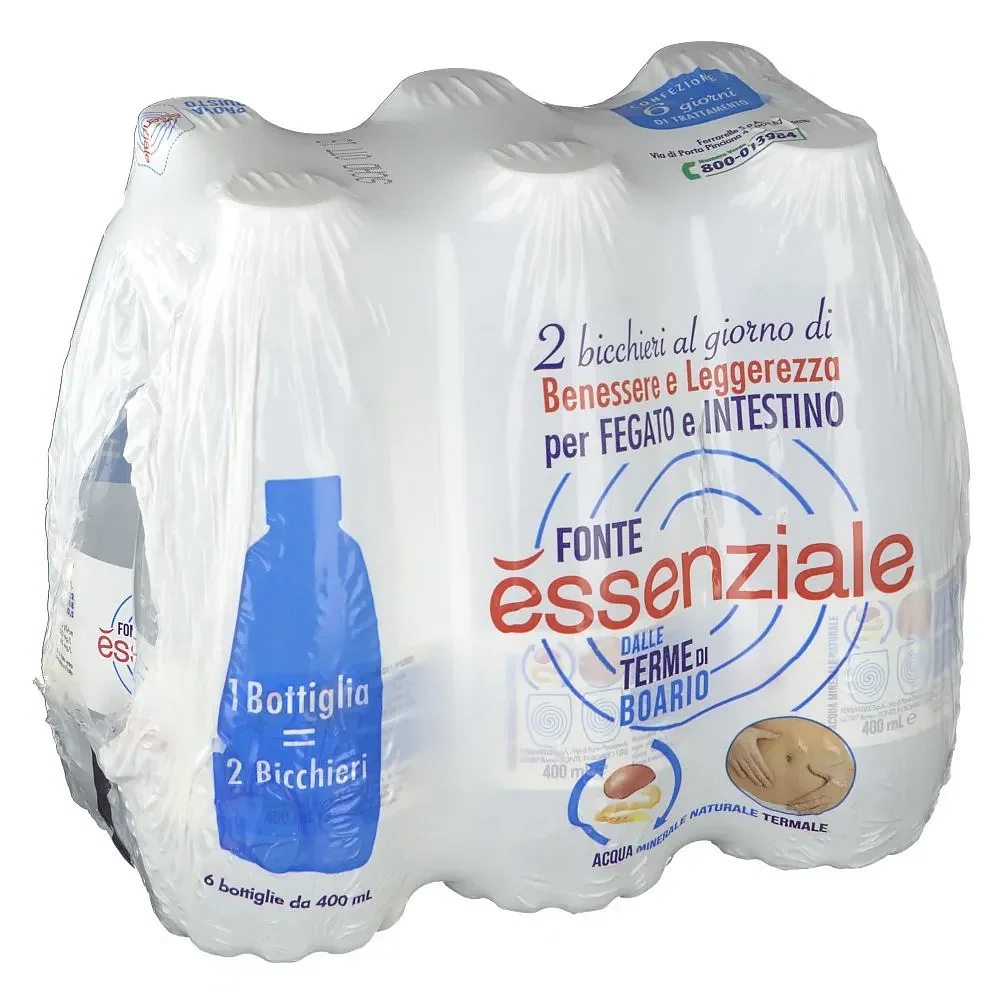 Fonte Essenziale Pet 6 X 400 Ml