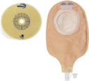 PLACCA PIANA RITAGLIABILE AURUM2 URO PER UROSTOMIA DIAMETRO 13-40 MM FLANGIA 45 MM 5 PEZZI