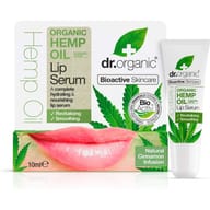 DR ORGANIC HEMP OIL OLIO DI CANAPA LIP SERUM SIERO LABBRA 10 ML