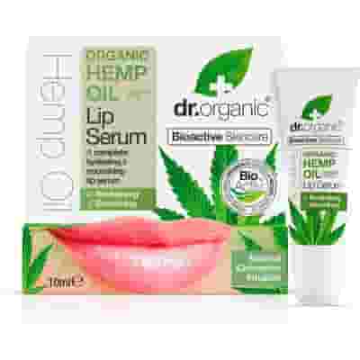 DR ORGANIC HEMP OIL OLIO DI CANAPA LIP SERUM SIERO LABBRA 10 ML