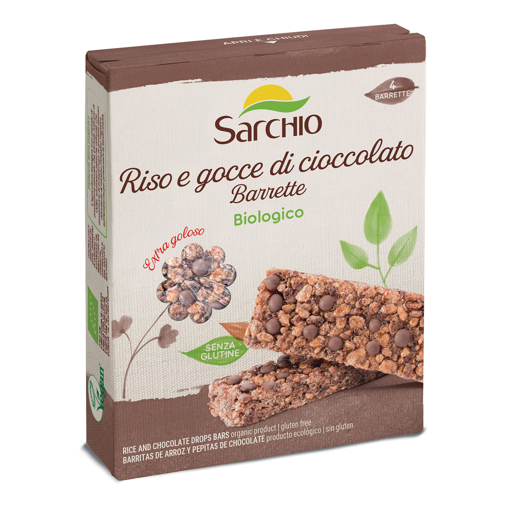 Snack Riso E Gocce Cioccolato 80 G