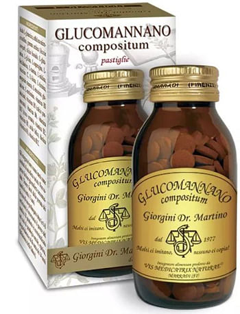 Glucomannano Compositum 180 Pastiglie 90 G