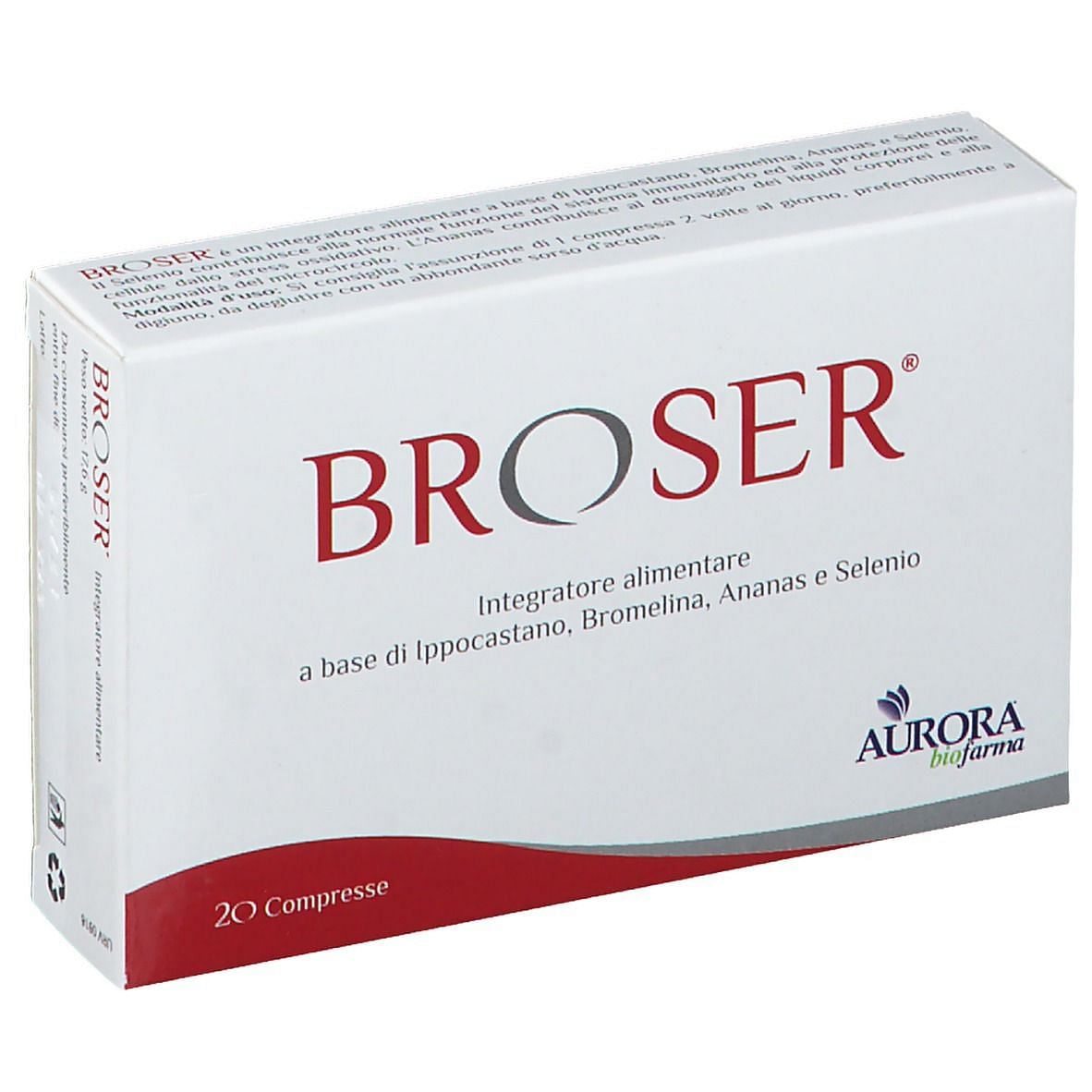 Broser 20 Compresse