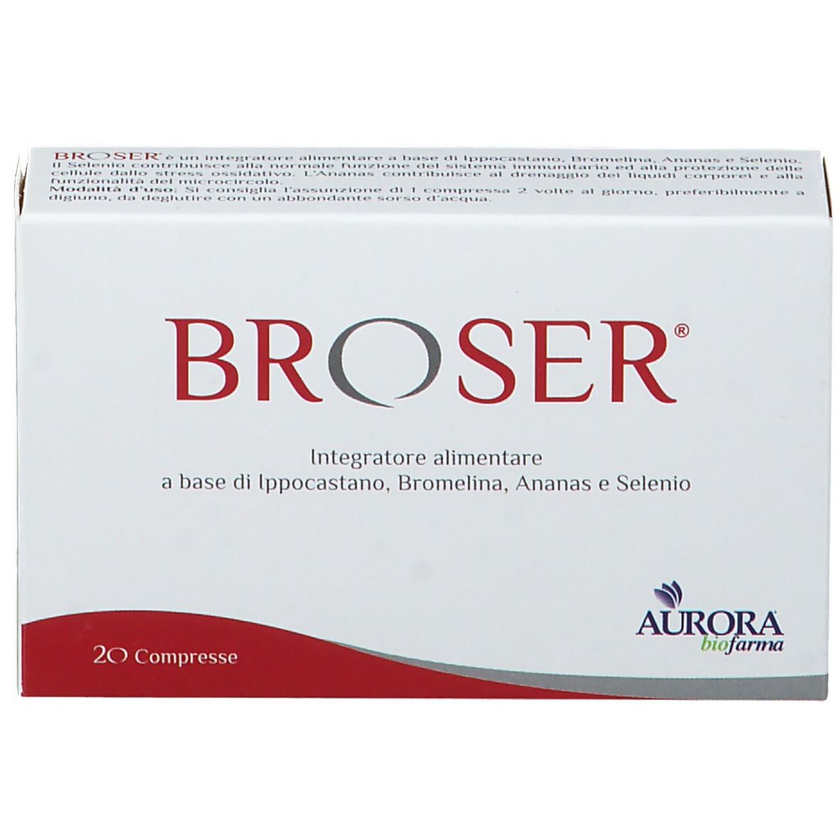 BROSER 20 COMPRESSE