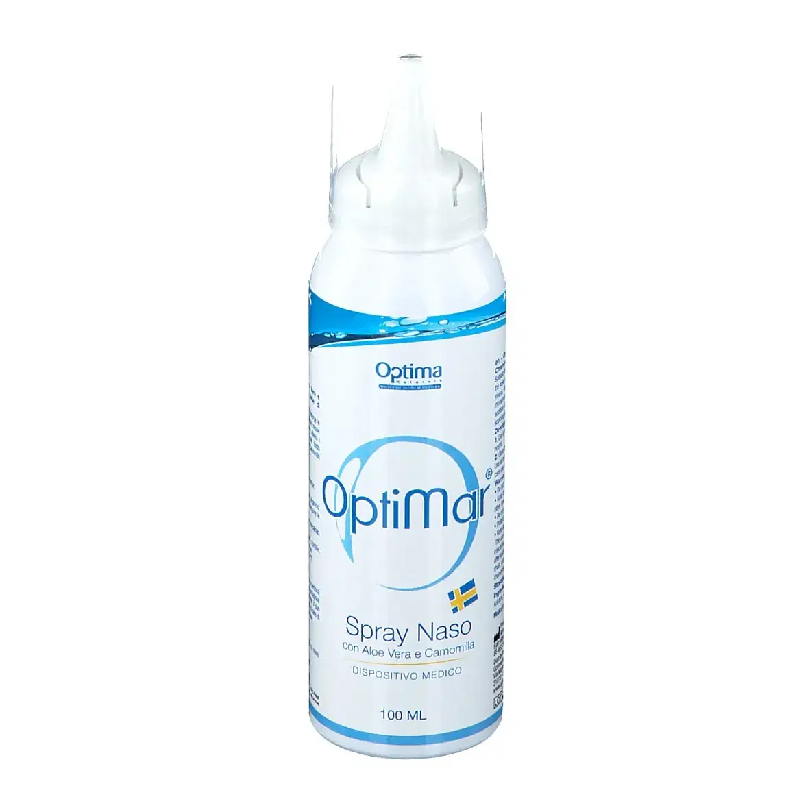 Optimar Spray Naso Aloe Camomilla 100 Ml