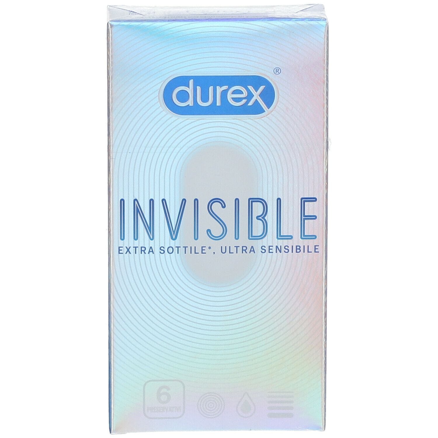 DUREX INVISIBLE PROFILATTICO 6 PEZZI