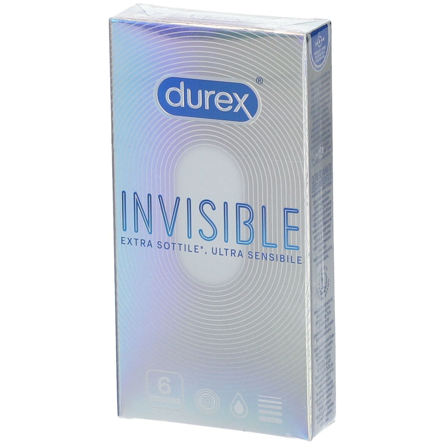 Durex Invisible Profilattico 6 Pezzi