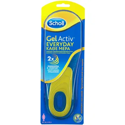 SCHOLL GEL ACTIV EVERYDAY DONNA SCHOLL GEL ACTIV EVERYDAY DONNA