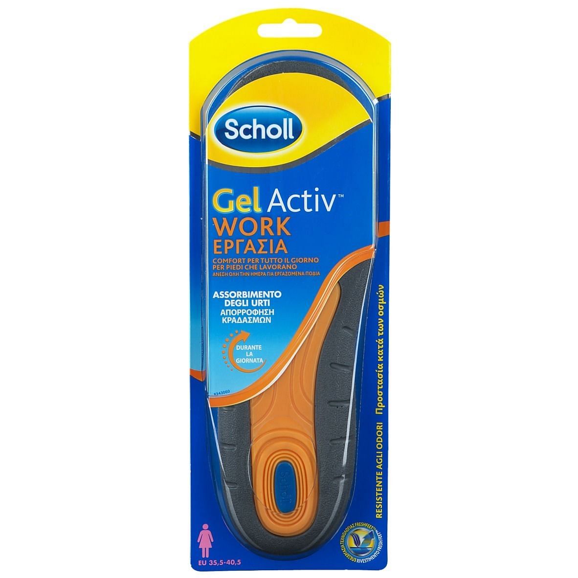 Scholl Gel Activ Work Donna