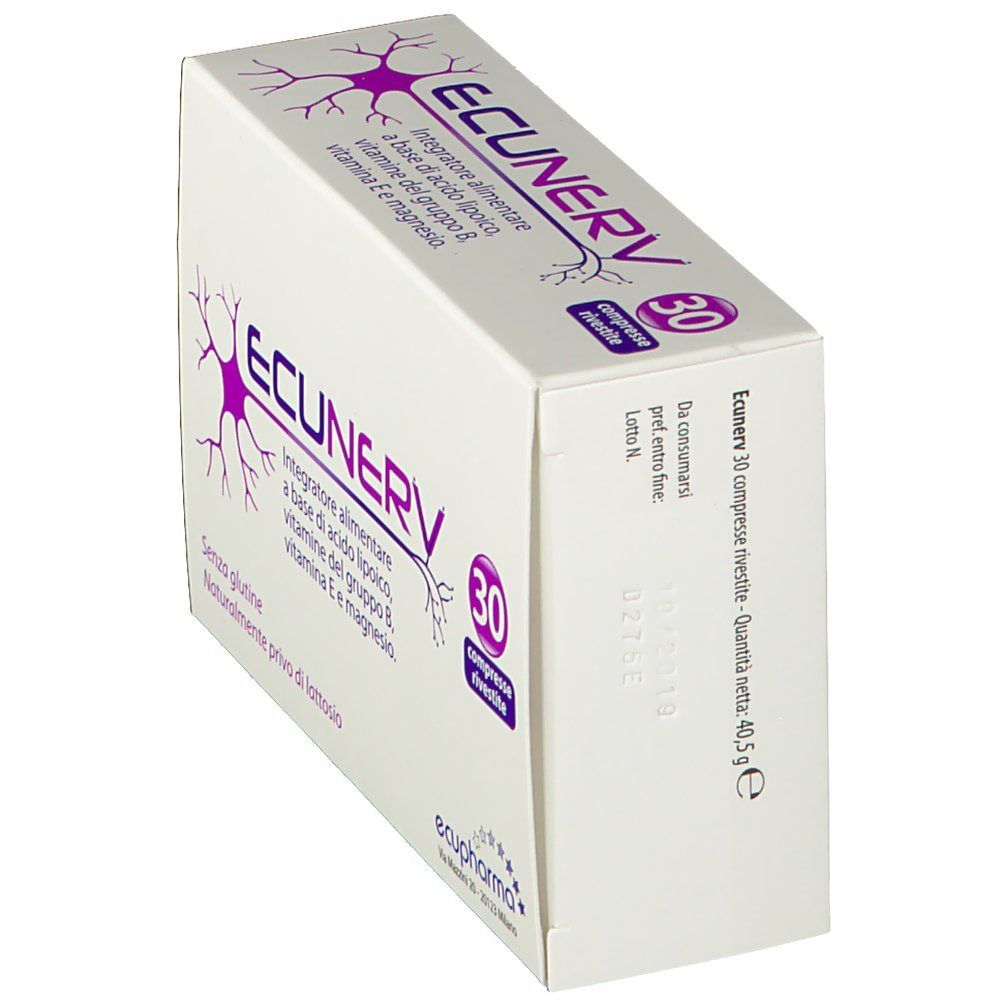 ECUNERV 30 COMPRESSE RIVESTITE