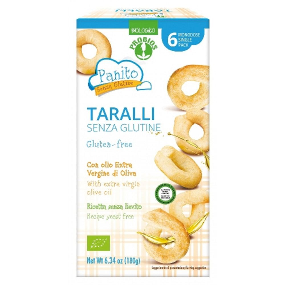 Panito Taralli Senza Glutine E Senza Lievito 180 G