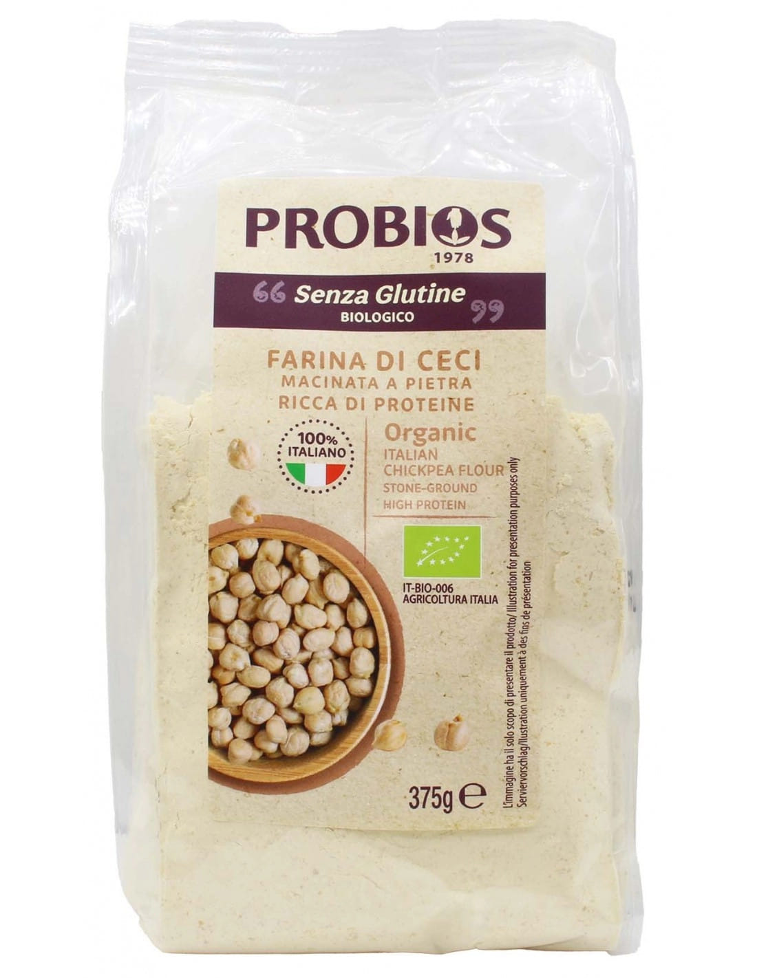 PROBIOS FARINA DI CECI 375G