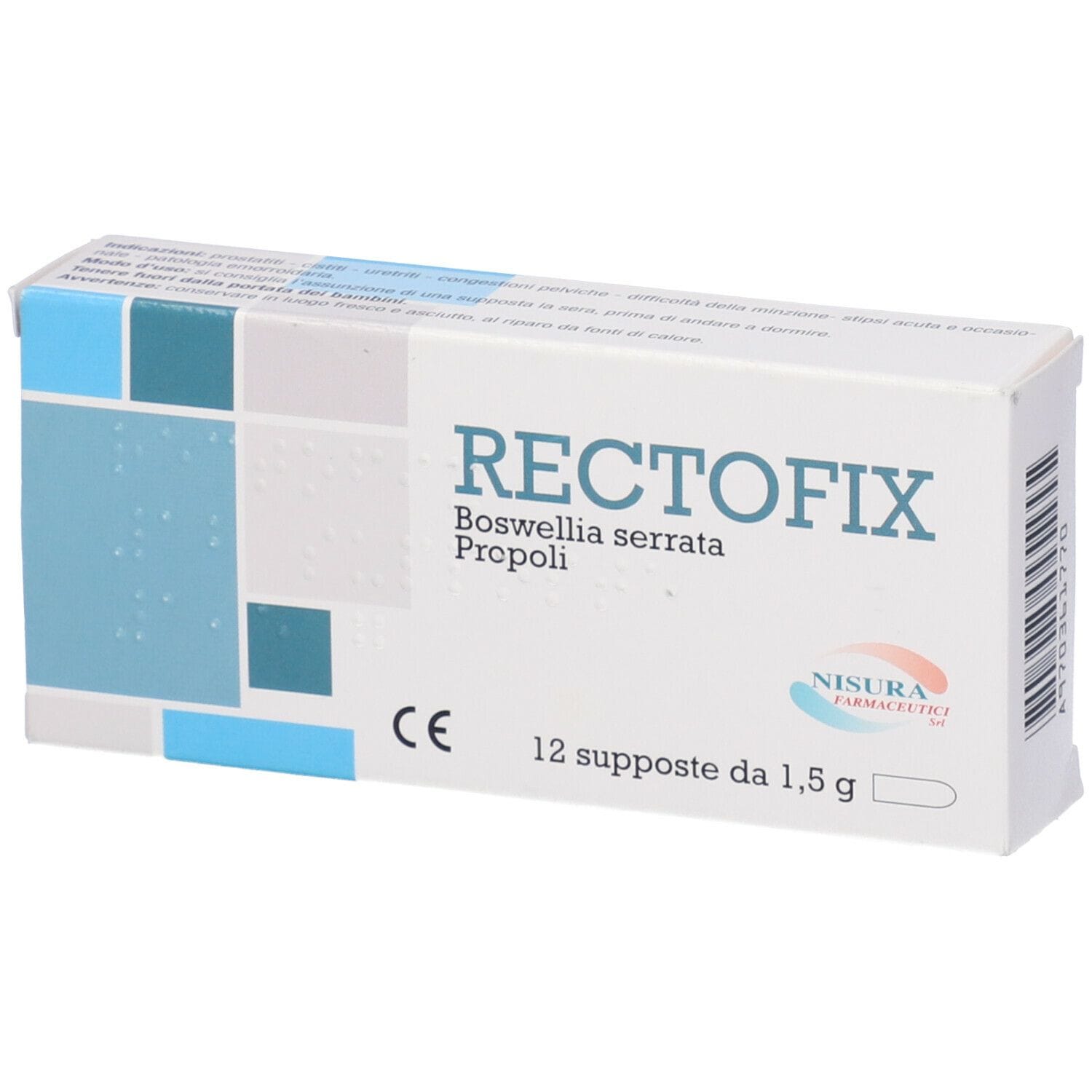 RECTOFIX 12 SUPPOSTE