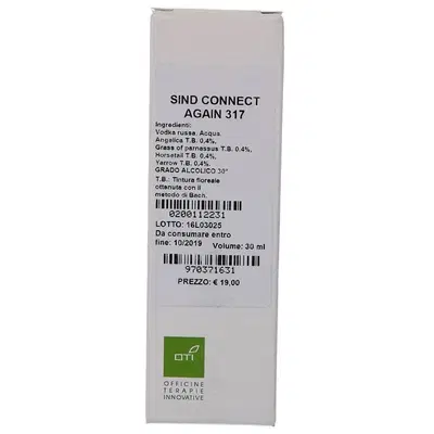 SIND CONNECT AGAIN 317 GOCCE 30ML SIND CONNECT AGAIN 317 GOCCE 30ML
