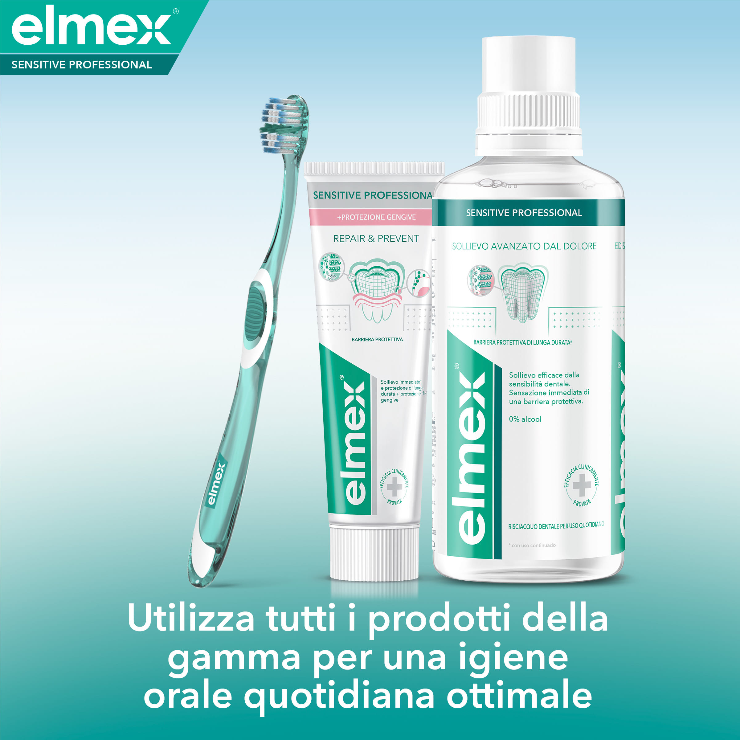 DENTIFRICIO ELMEX SENSITIVE RIPARA & PREVIENE 75 ML