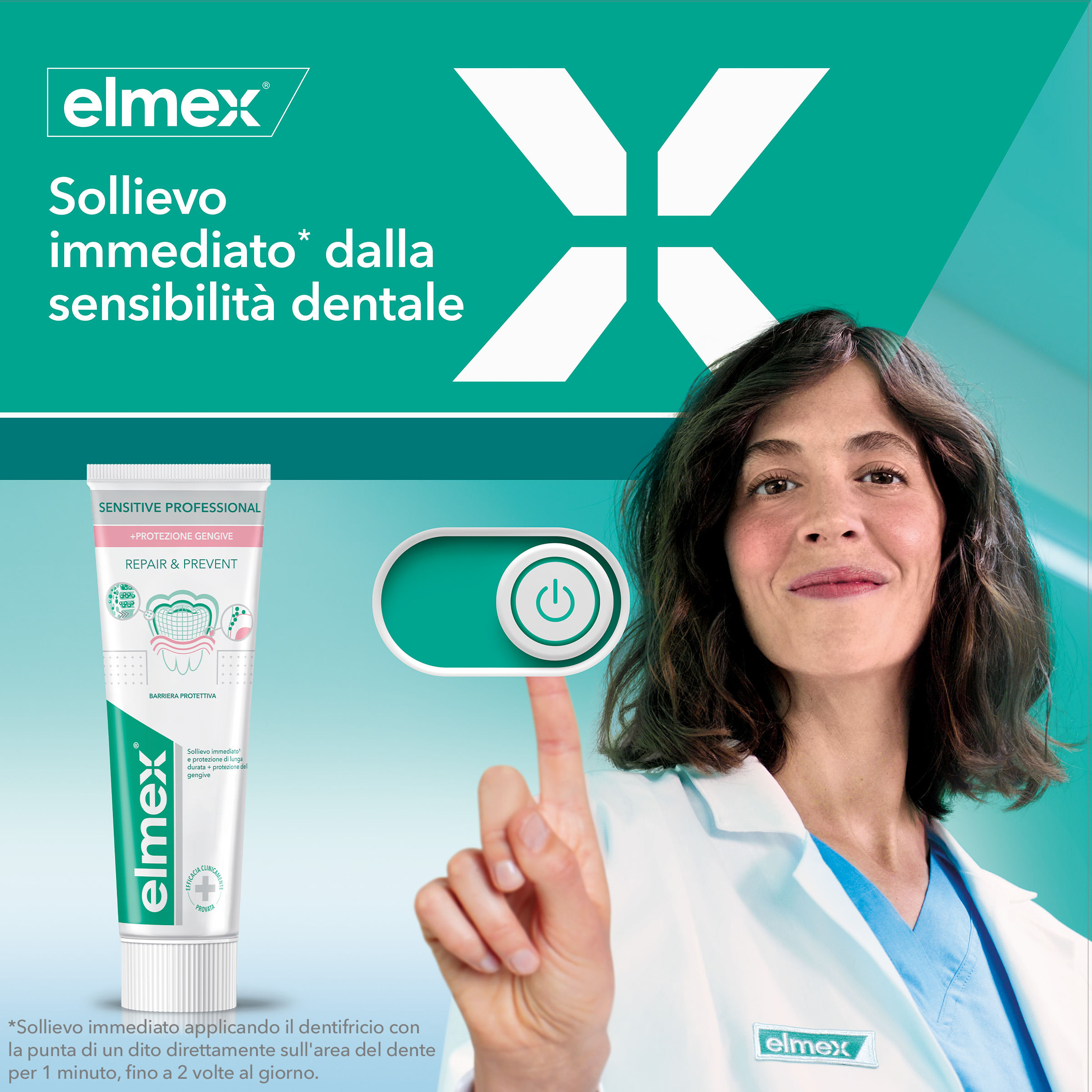 DENTIFRICIO ELMEX SENSITIVE RIPARA & PREVIENE 75 ML