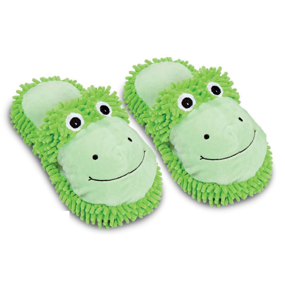 CIABATTE RISCALDABILI PUPPIES VERDI SMALL