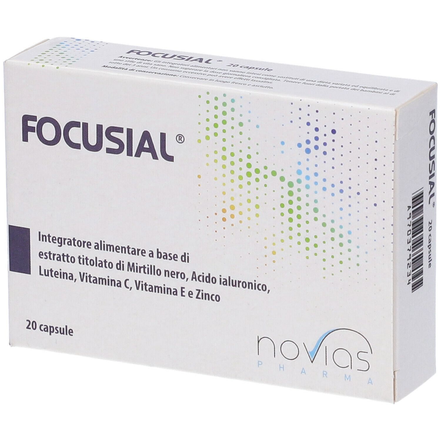 Focusial 20 Capsule 596 Mg