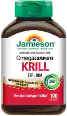 JAMIESON OMEGA COMPLETE PURE KRILL OIL 100 SOFTGEL SENZA GLUTINE SENZA LATTOSIO