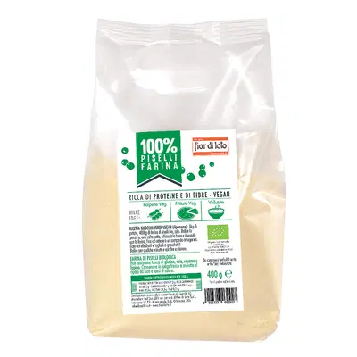FIOR DI LOTO FARINA DI PISELLI BIO 400 G FIOR DI LOTO FARINA DI PISELLI BIO 400 G