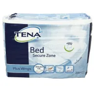 TRAVERSA PER INCONTINENZA TENA BED PLUS RIMBOCCABILE 80X180 CM PLUS 20 PEZZI