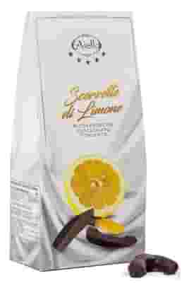 IO&BIO SCORZETTE DI LIMONE RICOPERTE CON CIOCCOLATO FONDENTE 80 G