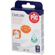 CEROTTO PIC DELICATE SUPER ANTIBATTERICO 40X86 MM 10 PEZZI