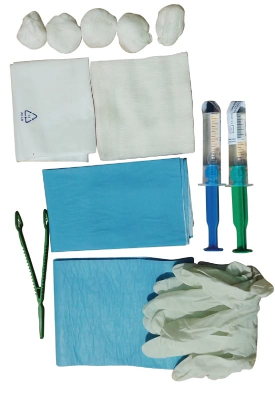 KIT PER CATETERISMO VESCICALE STERILE SENZA DISINFETTANTE