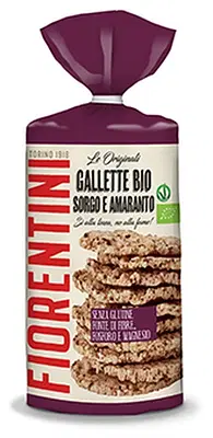 GALLETTE BIO SORGO E AMARANTO 120 G GALLETTE BIO SORGO E AMARANTO 120 G