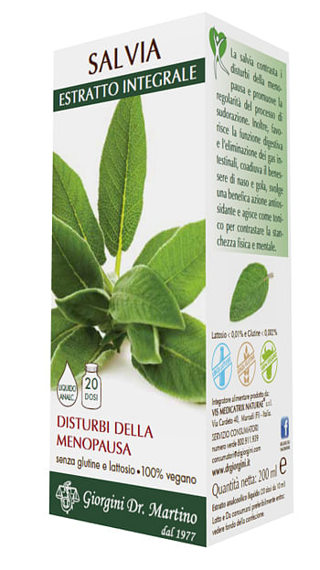 Salvia Estratto Integrale 200 Ml