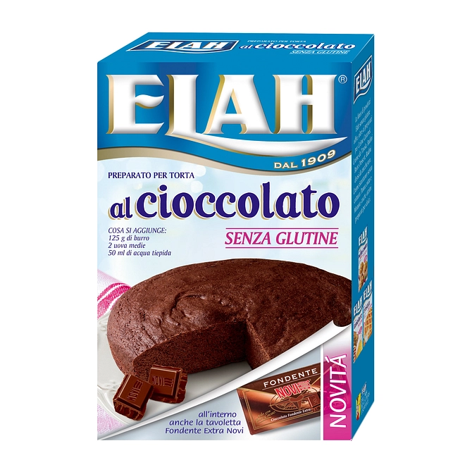 Elah Preparato Per Torta Al Cioccolato Senza Glutine