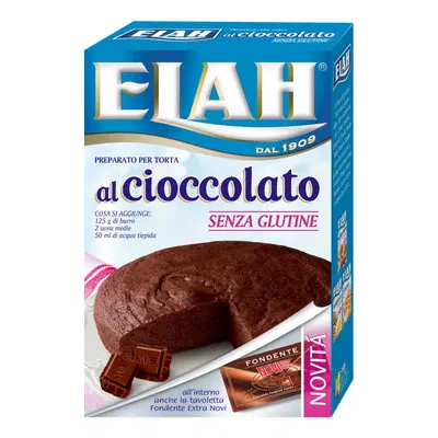 ELAH PREPARATO PER TORTA AL CIOCCOLATO SENZA GLUTINE ELAH PREPARATO PER TORTA AL CIOCCOLATO SENZA GLUTINE