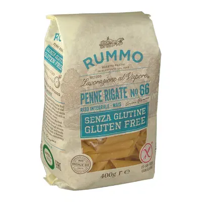 RUMMO PENNE RIGATE N66 DI RISO INTEGRALE E MAIS 400 G RUMMO PENNE RIGATE N66 DI RISO INTEGRALE E MAIS 400 G