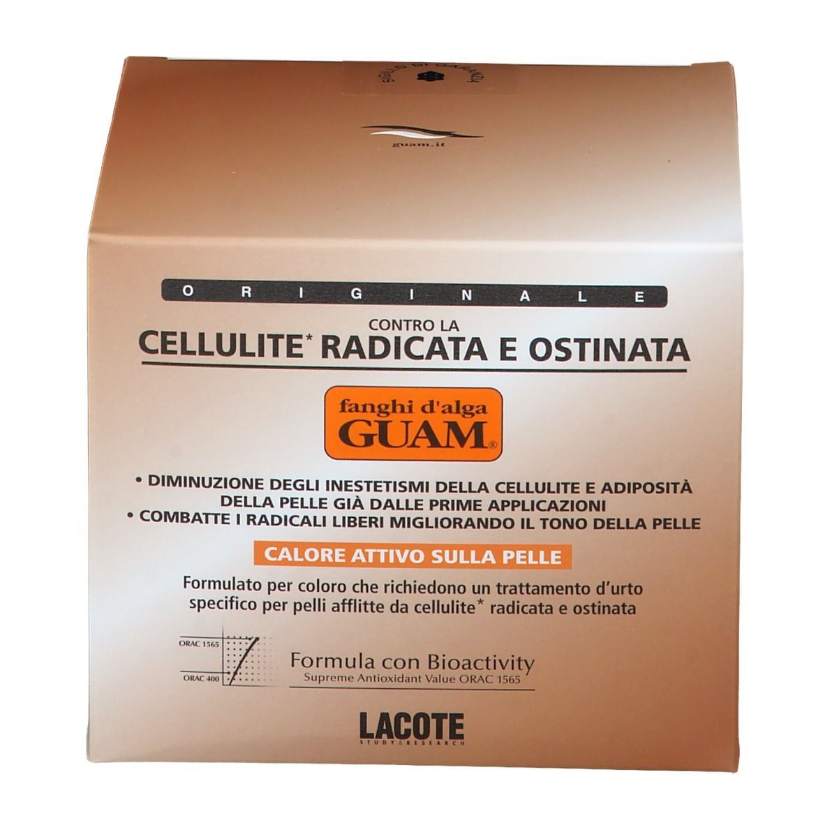 GUAM FANGHI D'ALGA CELLULITE RADICATA OSTINATA 500 G