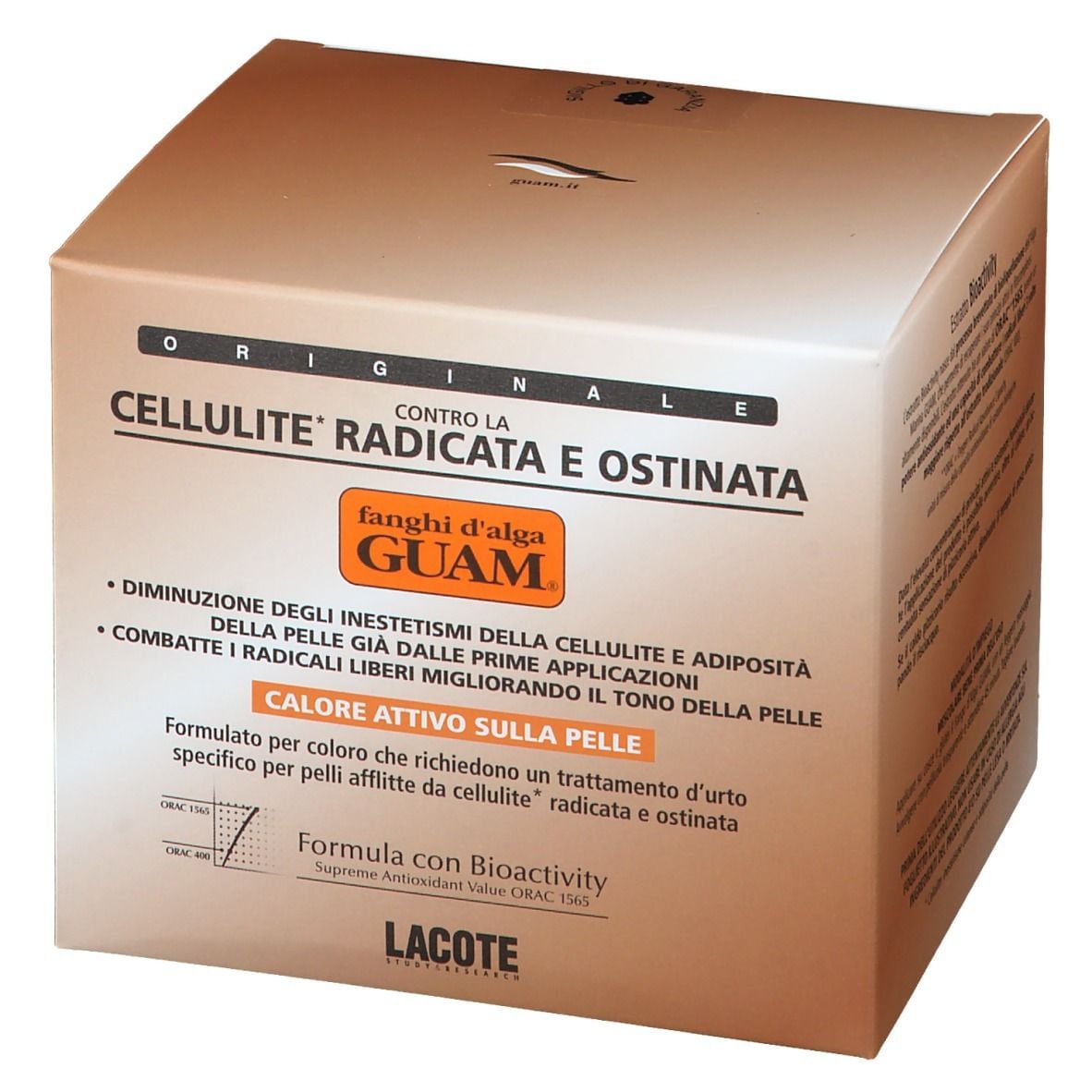GUAM FANGHI D'ALGA CELLULITE RADICATA OSTINATA 500 G