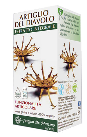 Artiglio Del Diavolo Estratto Integrale 200 Ml