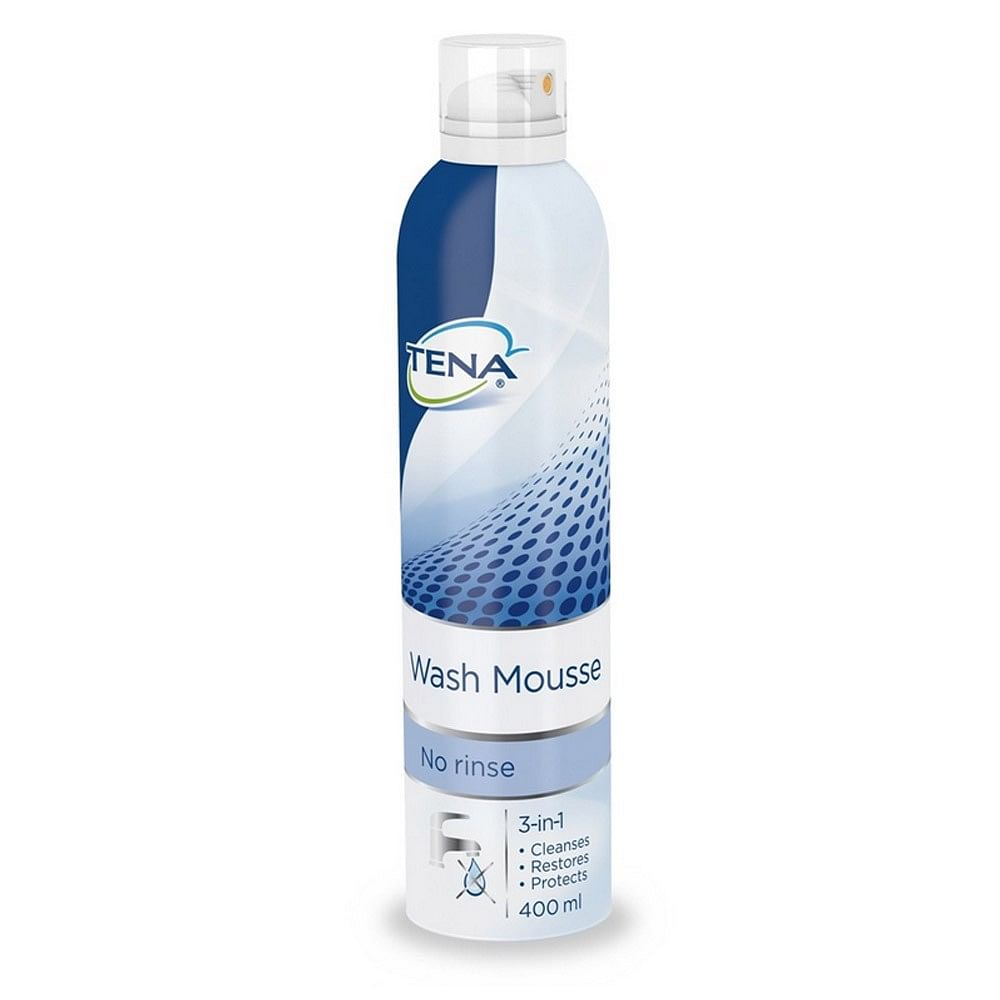 Tena Wash Mousse Detergente 400 Ml